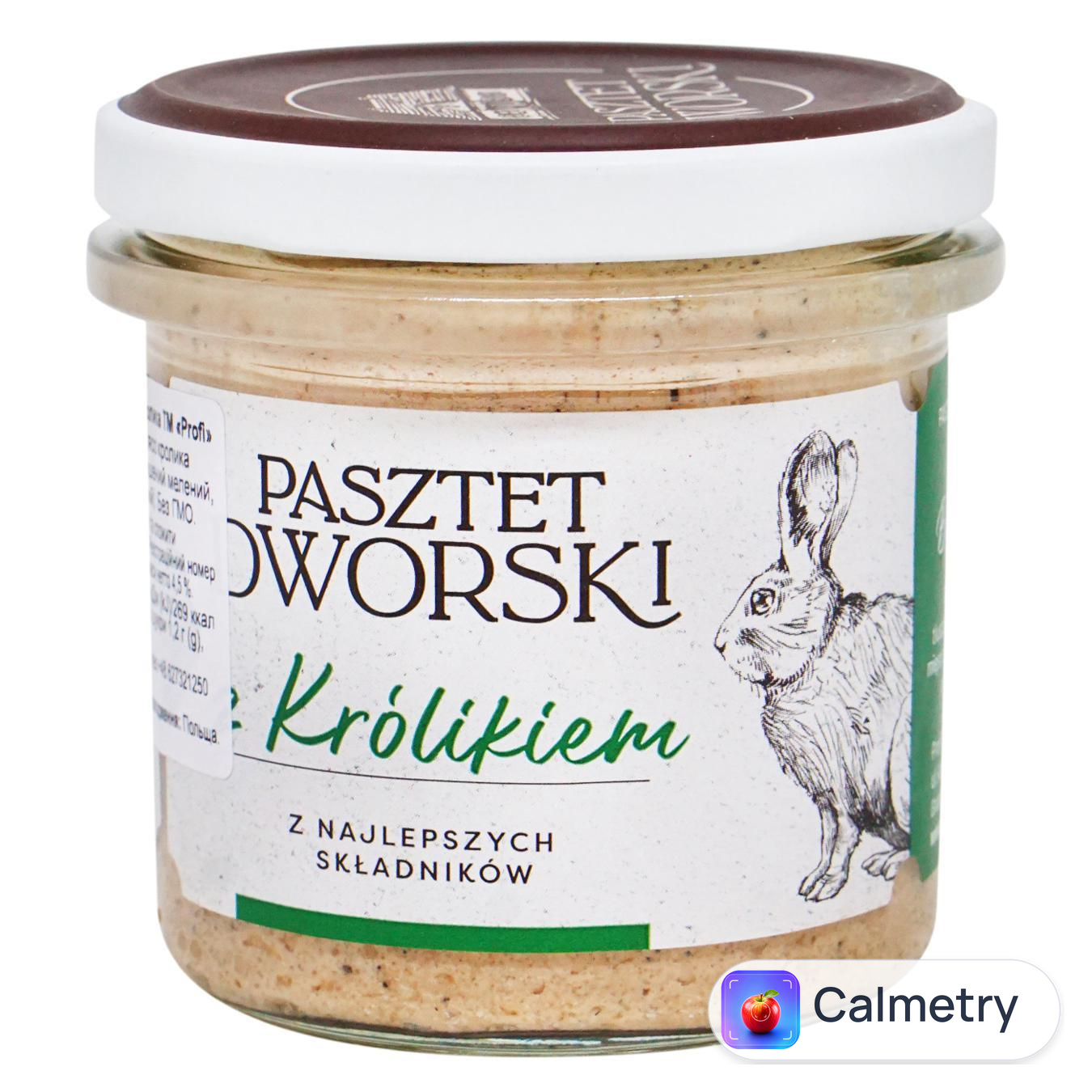 Паштет Profi Поміщицький з м'ясом кролика 130г — фото продукту