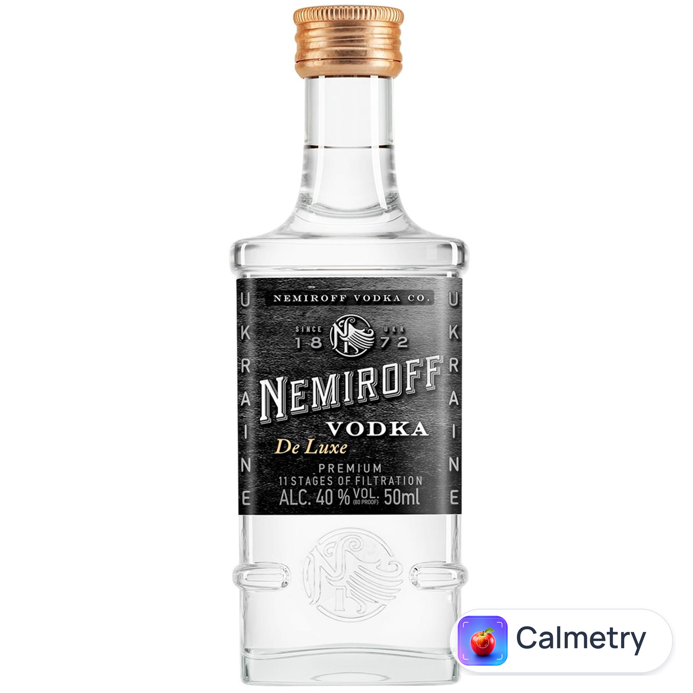 Горілка Nemiroff De Luxe 40% 50мл