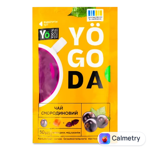 Чай Yogoda смородиновий концентрований