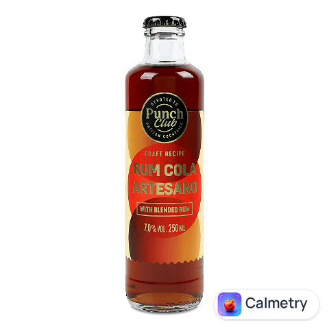 Напій слабоалког Punch Club Rum Cola Artesano газ, 250мл