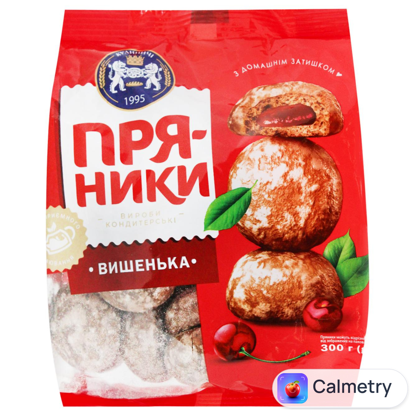 Пряники Кулиничі Вишенька 300г — фото продукту