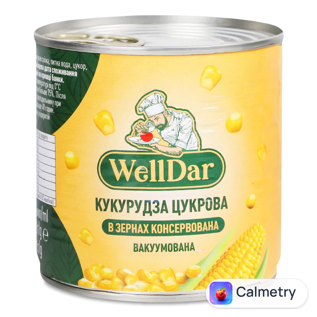Кукурудза WellDar консервована, ключ з/б 340г