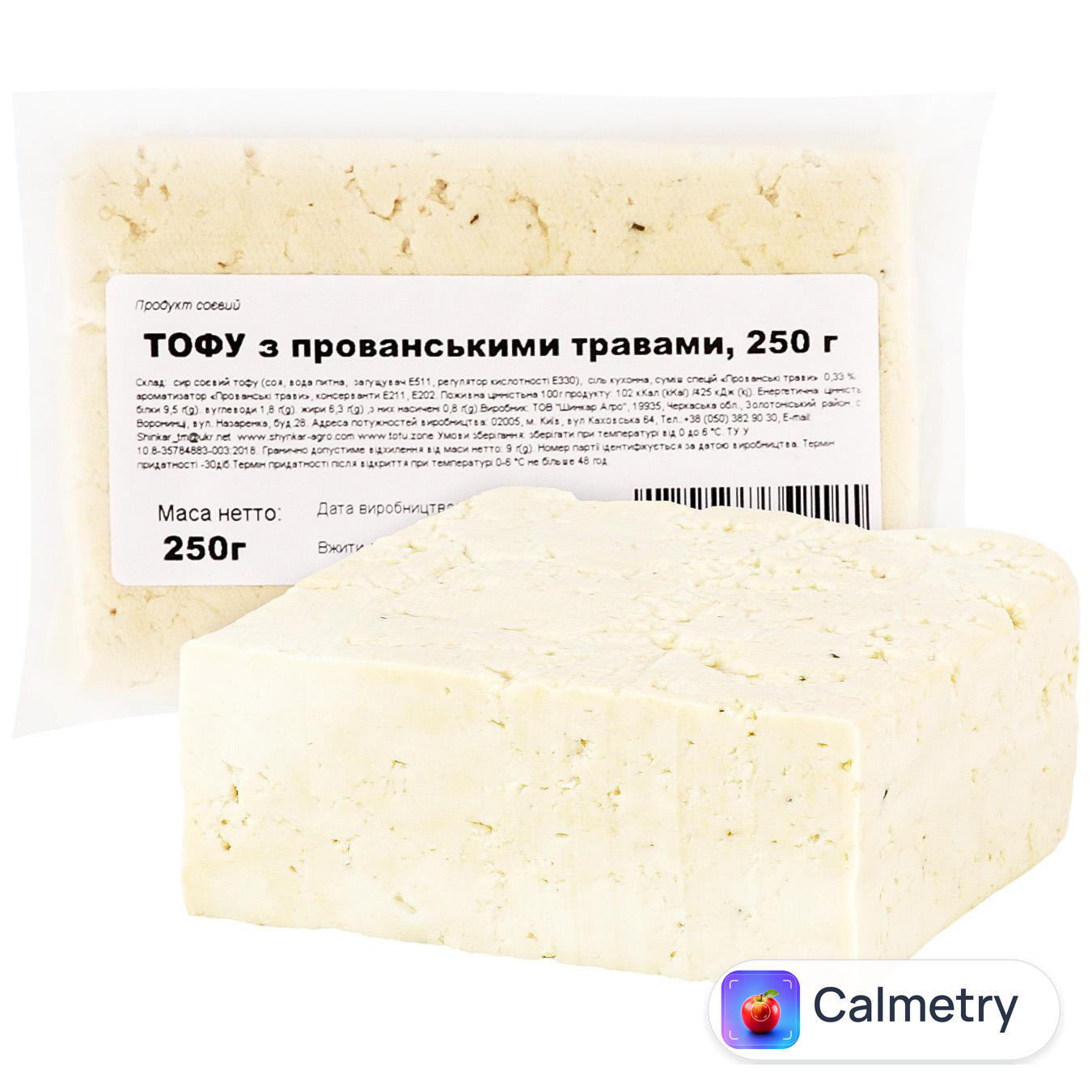 Продукт соєвий Шинкар Тофу з прованськими травами 250г