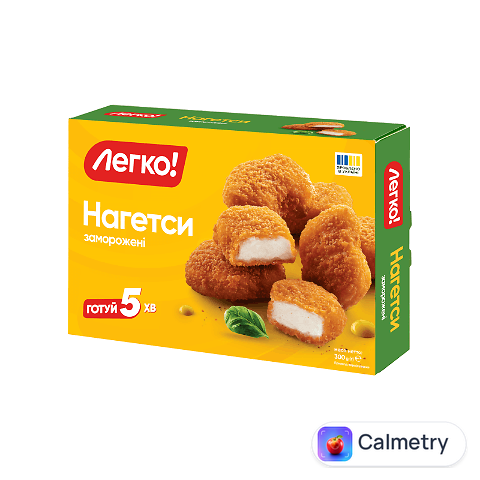 Нагетси курячі «Легко!» заморожені, 300г