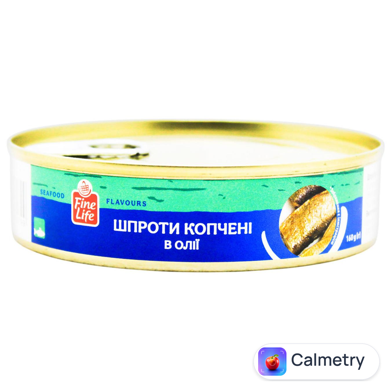 Шпроти Fine Life копчені в олії 160г