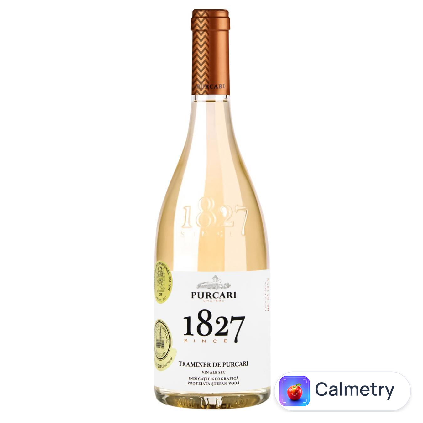 Вино Purcari Traminer біле сухе 13,5% 0,75л — фото продукту