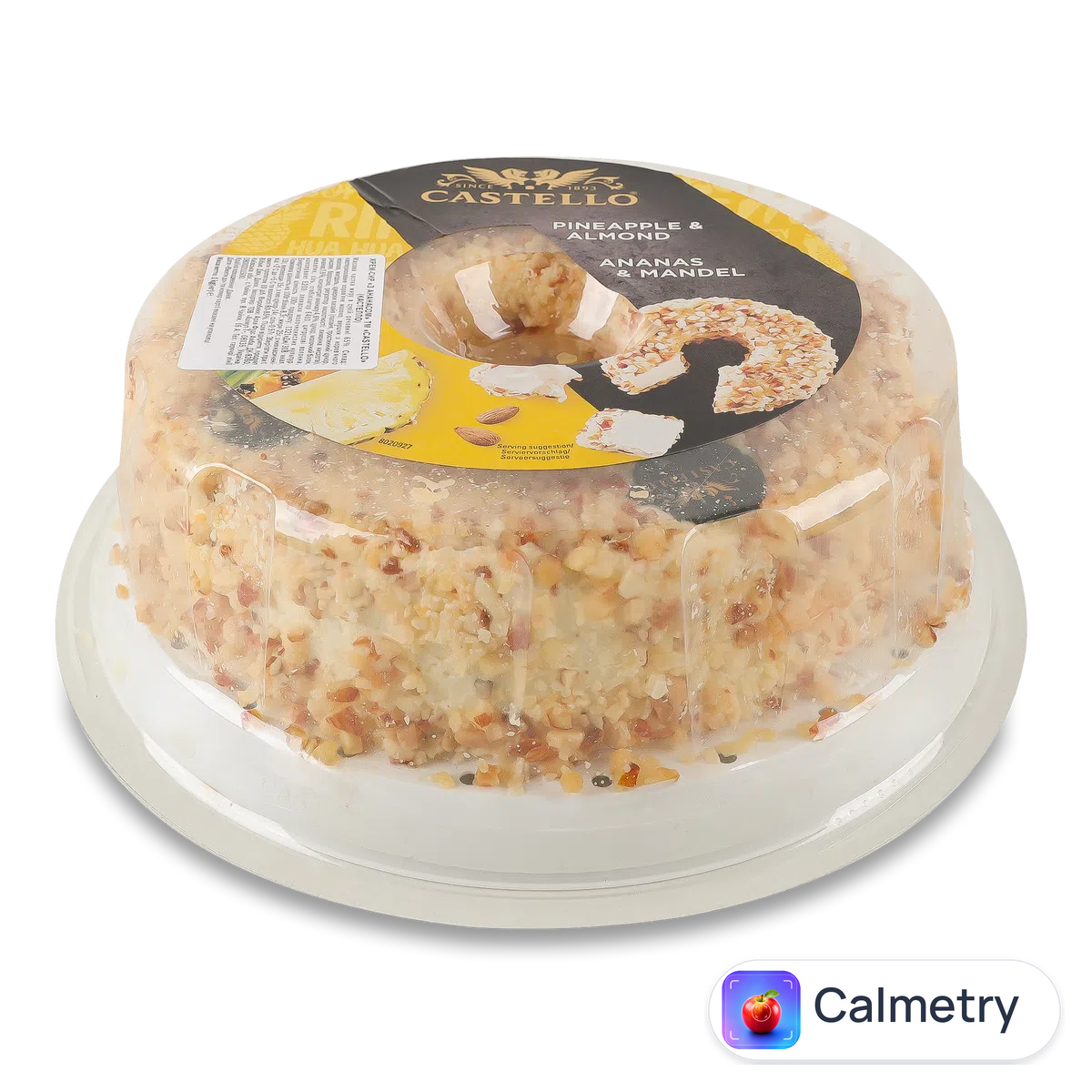 Сир Castello ARLA Торт з ананасом 65%