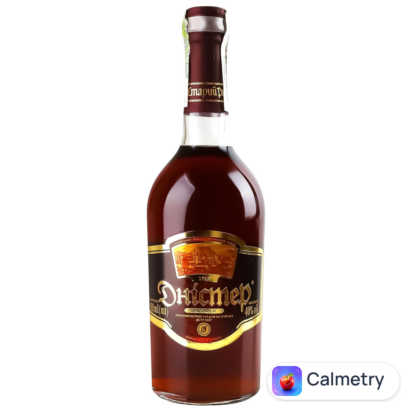 Бальзам Старий Ринок Днестр 40% 0,5л