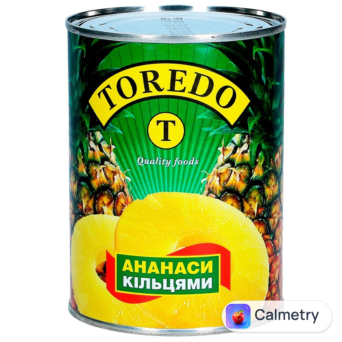 Ананас Toredo кільцями 565г