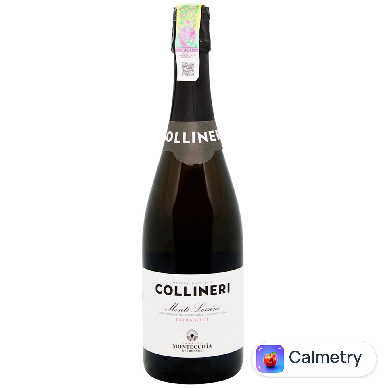 Вино ігристе Collineri Lessini Durello Riserva Brut біле брют 12,5% 0,75л