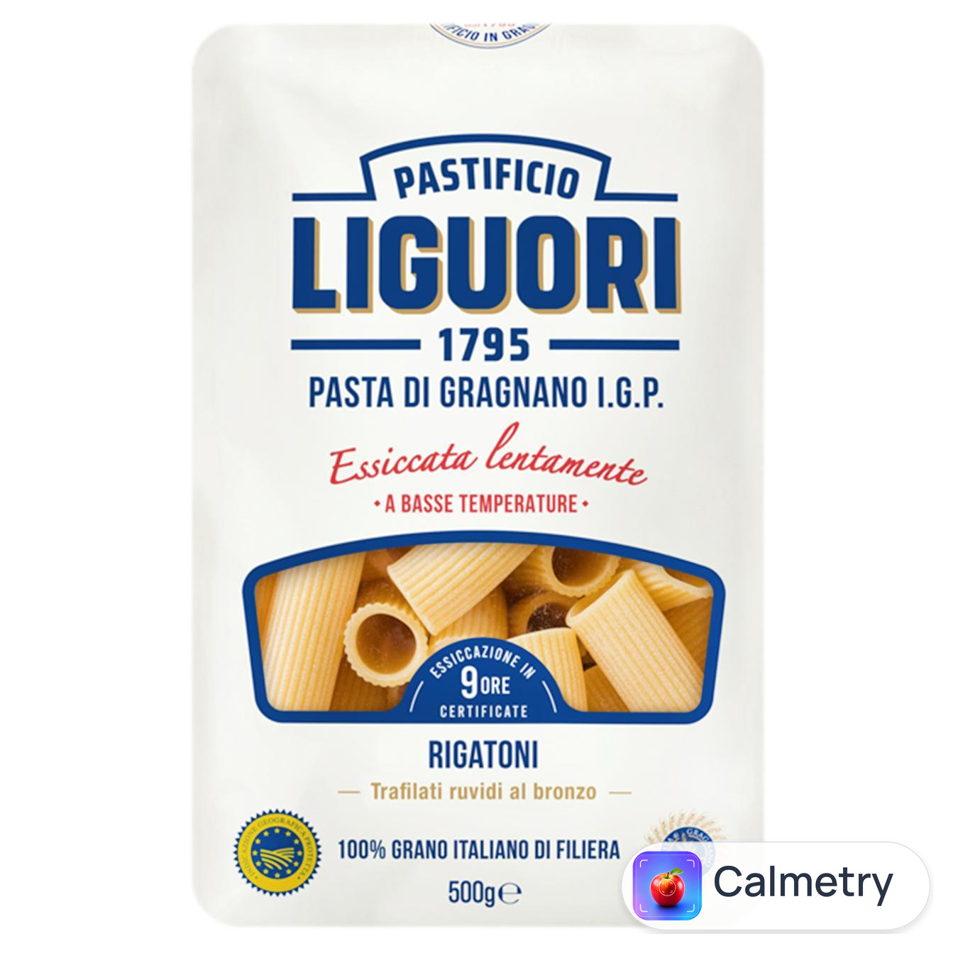 Макаронні вироби Pastificio Liguori Rigatoni 500г — фото продукту