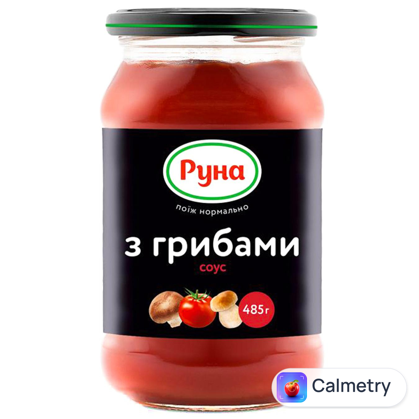 Соус томатний Руна з грибами 485г