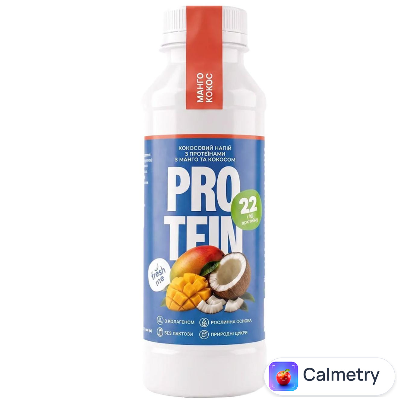 Смузі Fresh Me Protein Кокосовий з манго 0,33л — фото продукту