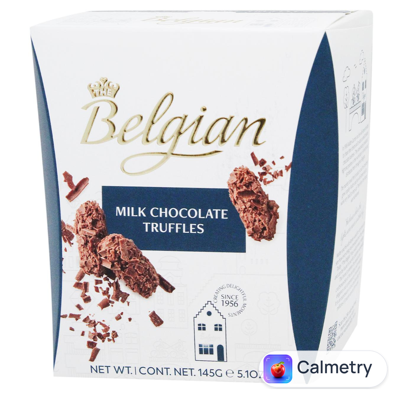 Цукерки Belgian Трюфелі з молочного шоколаду в пластівцях 145г — фото продукту