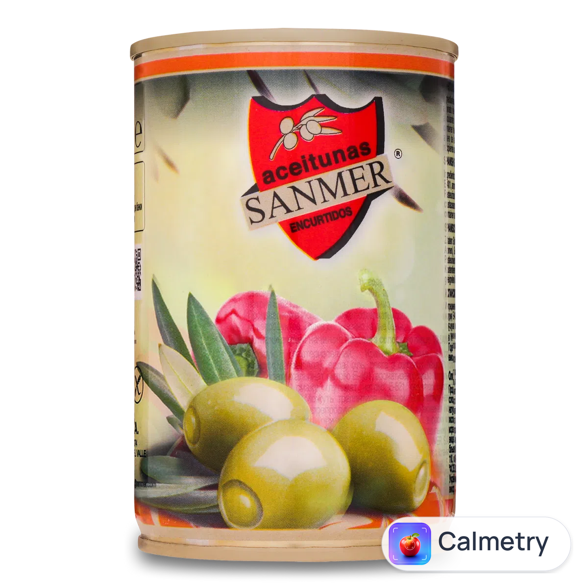 Оливки Sanmer зелені фаршировані пастою із солодкого перцю 314мл