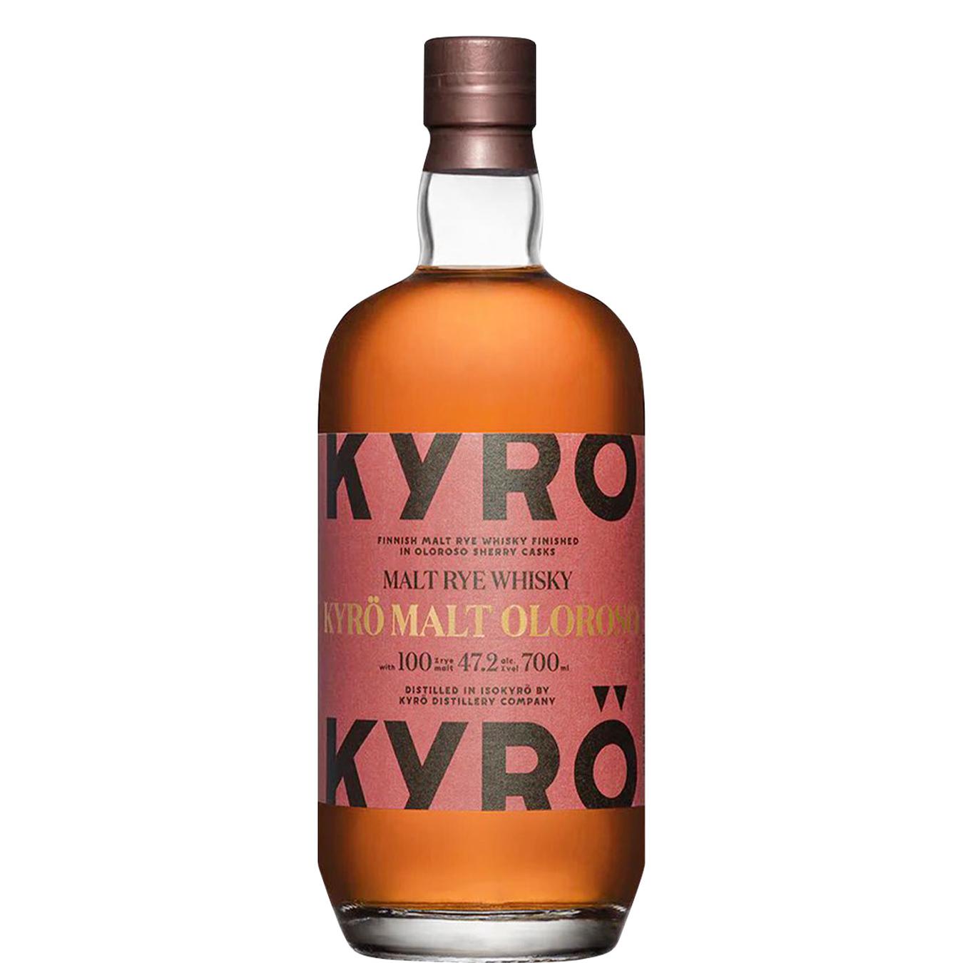 Віскі Kyro Oloroso Malt Rye 47,2% 0,7л — фото продукту