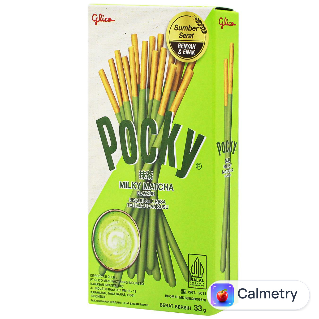 Палички солодкі Pocky Milky Matcha 33г