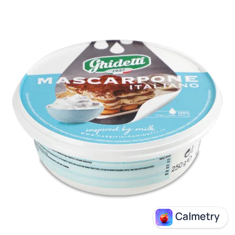 Сир Ghidetti «Маскарпоне» 45% з коров'ячого молока 250г