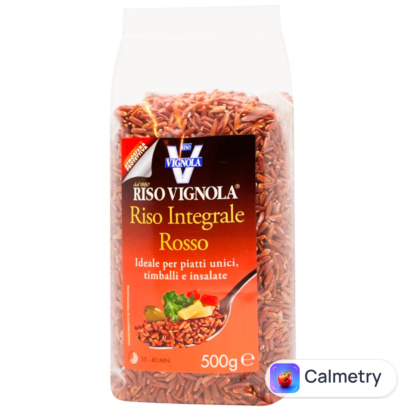 Рис Riso Vignola червоний 500г