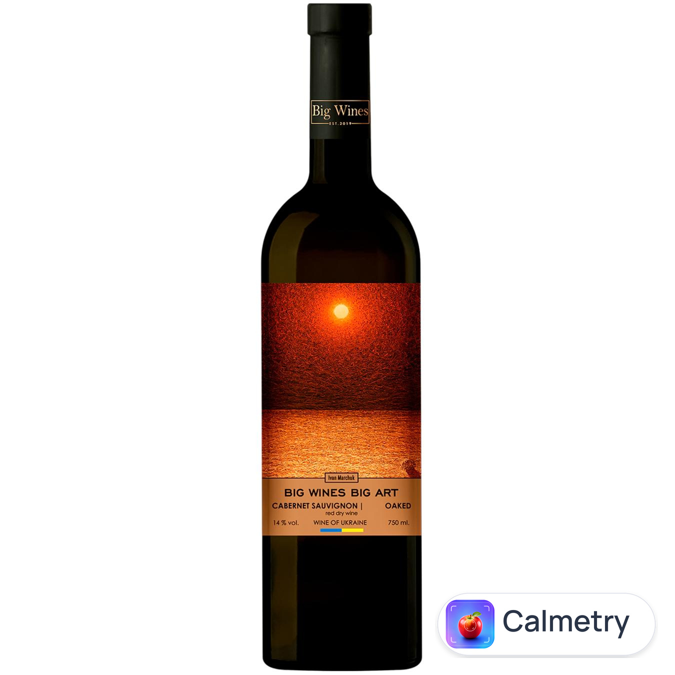 Вино Big Wines Big Art Cabernet Sauvignon Oaked червоне сухе 14% 0,75л