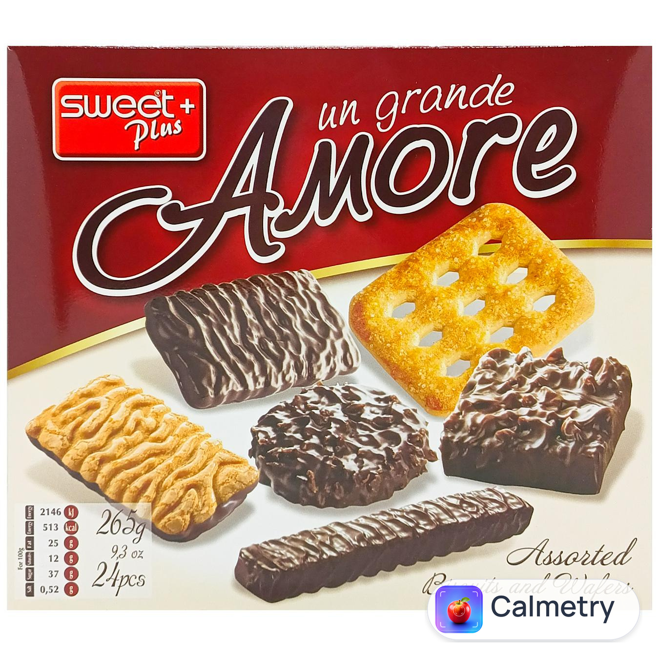 Печиво Sweet Plus Un Grande Amore Асорті 265г