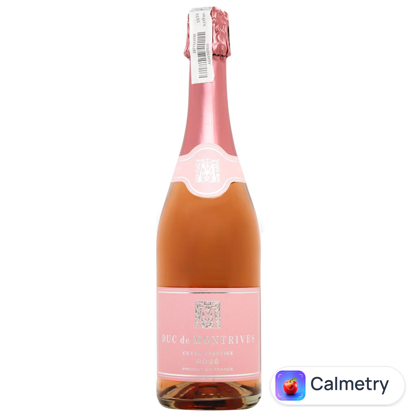Вино ігристе Duc de Montrives Cuvee Prestige Sec сухе рожеве 12% 0,75л