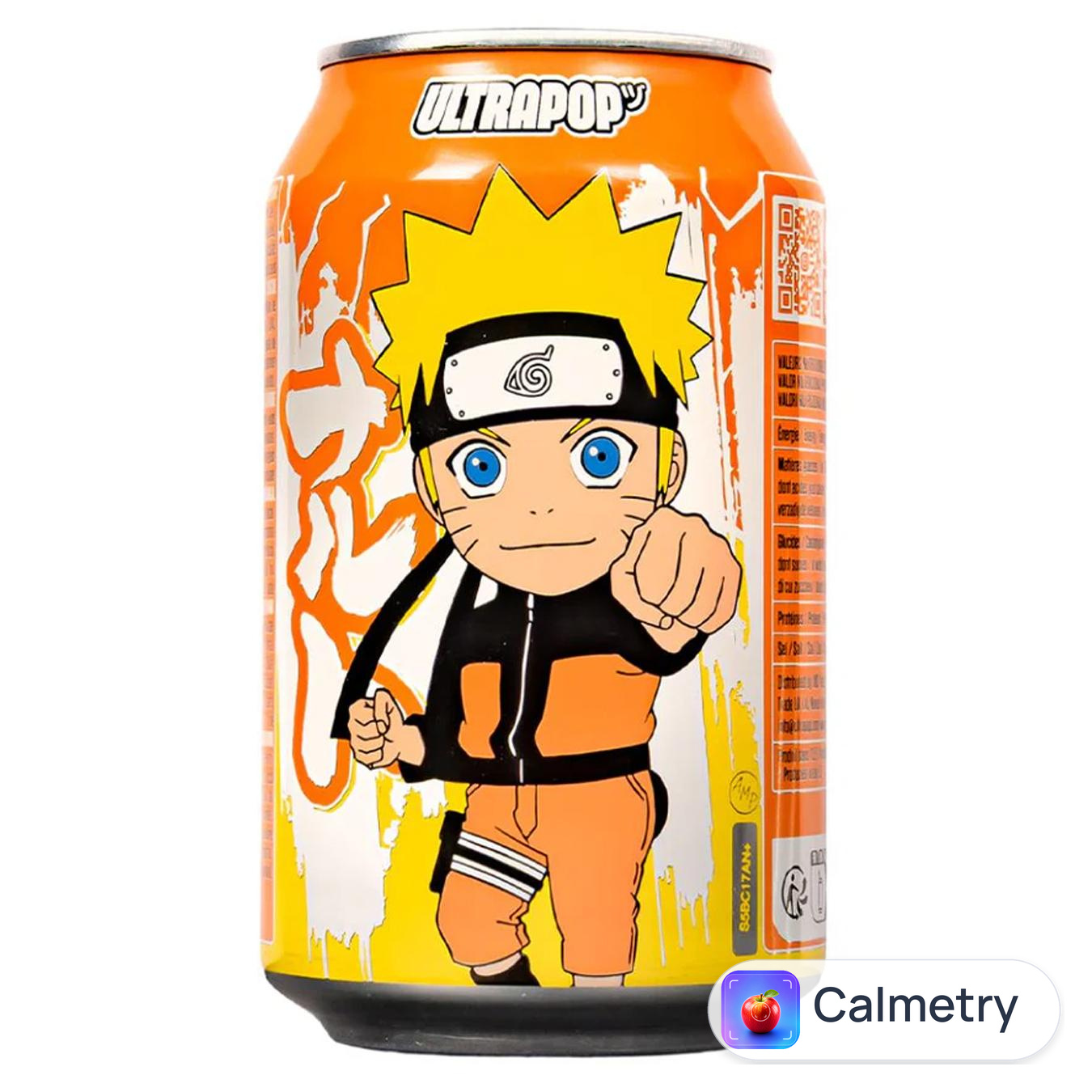 Напій газований Ultra Pop Naruto Апельсин 0,33л