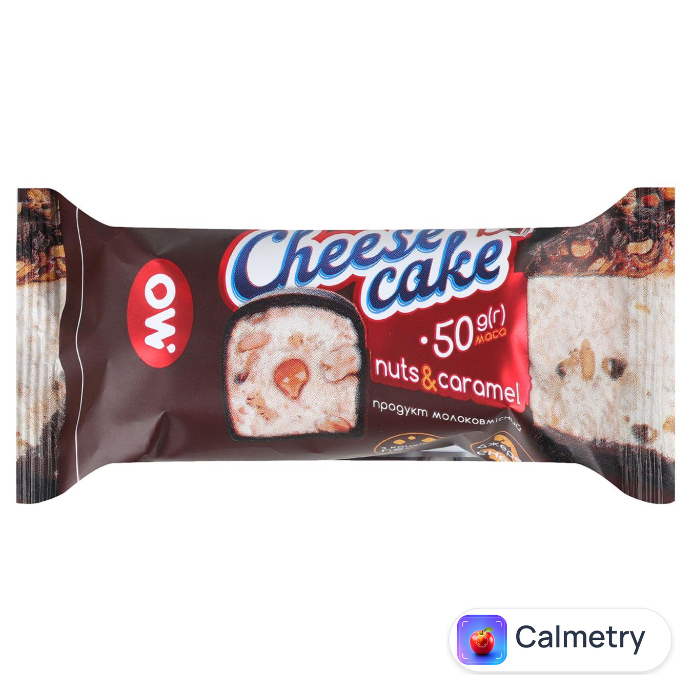 Сирок глазурований Молочний Острів Cheese Cake з горіхами та карамеллю 26% 50г