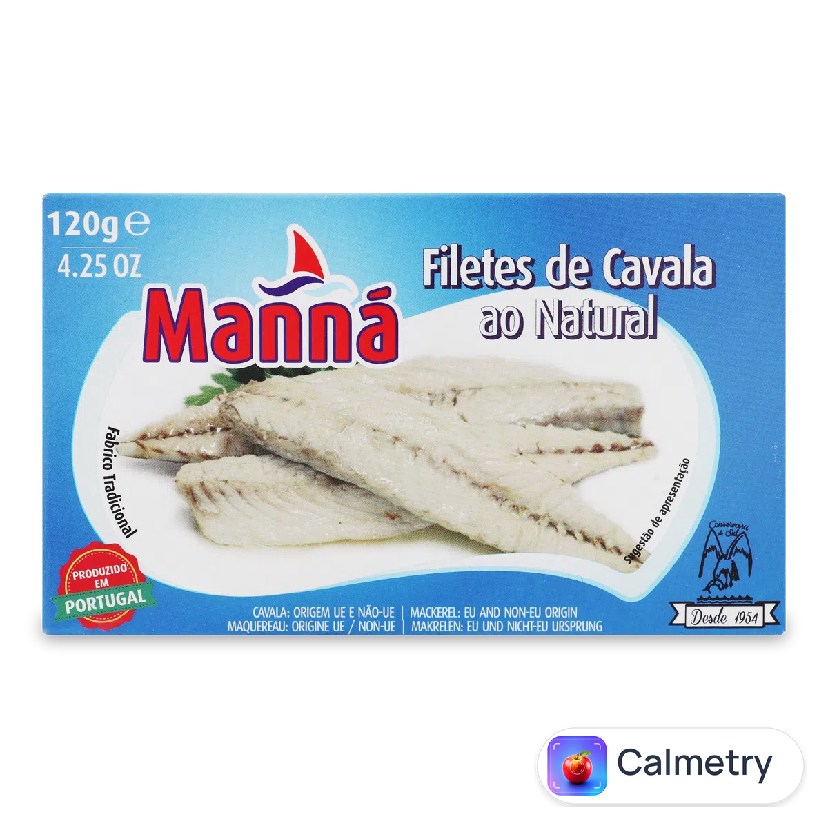 Скумбрія Manna філе у власному соку 120г