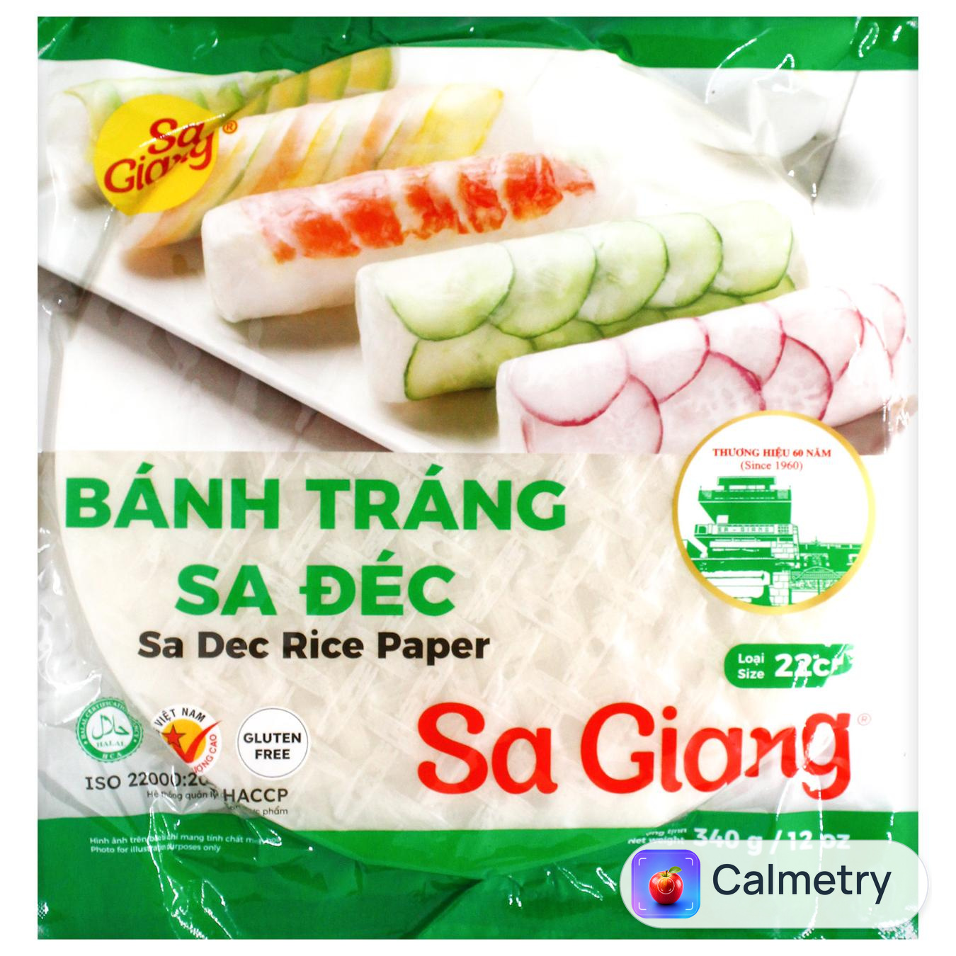 Папір рисовий Sa Giang 22cм 340г