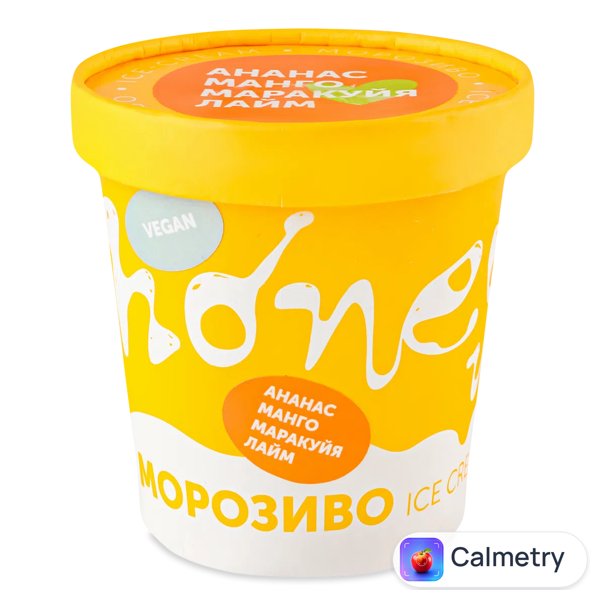 Морозиво «Лавка традицій» Honey Веган ананас-манго-маракуйя 300г