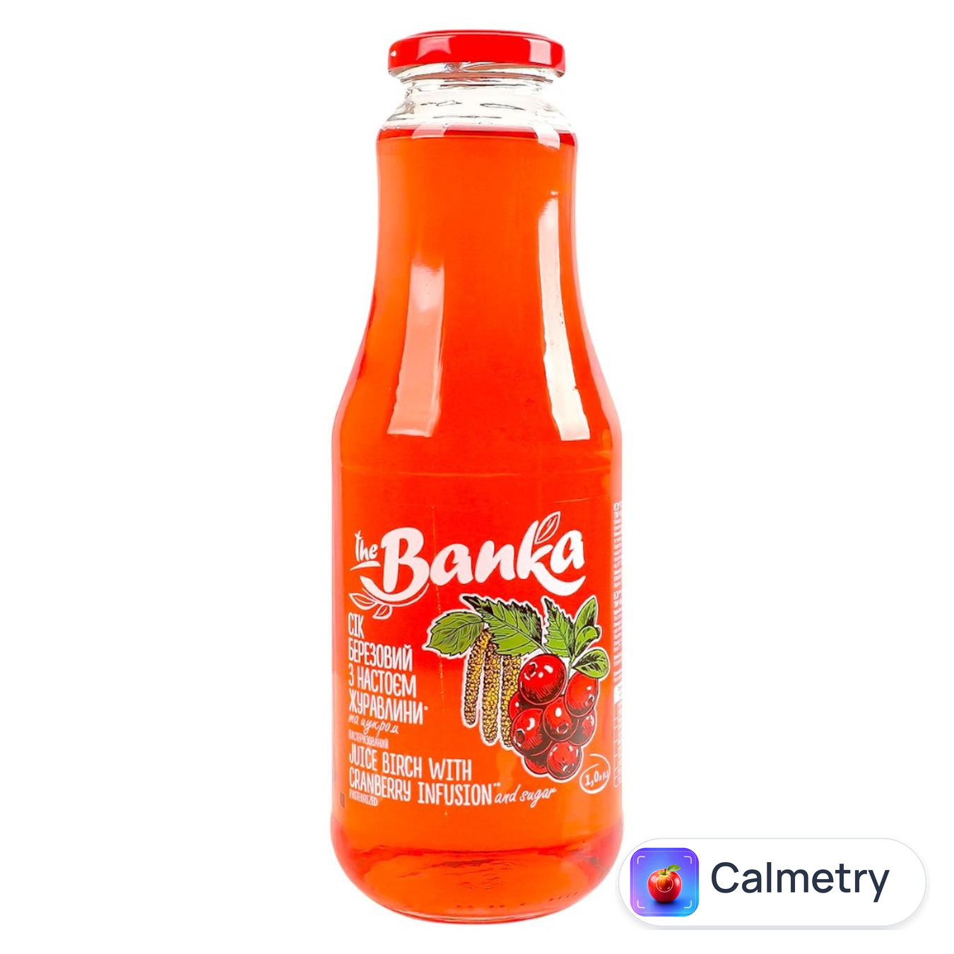 Сік the Banka березовий з настоєм журавлини 1л