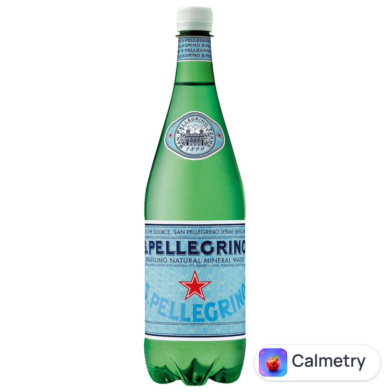 Вода мінеральна S.Pellegrino газована 1л — фото продукту