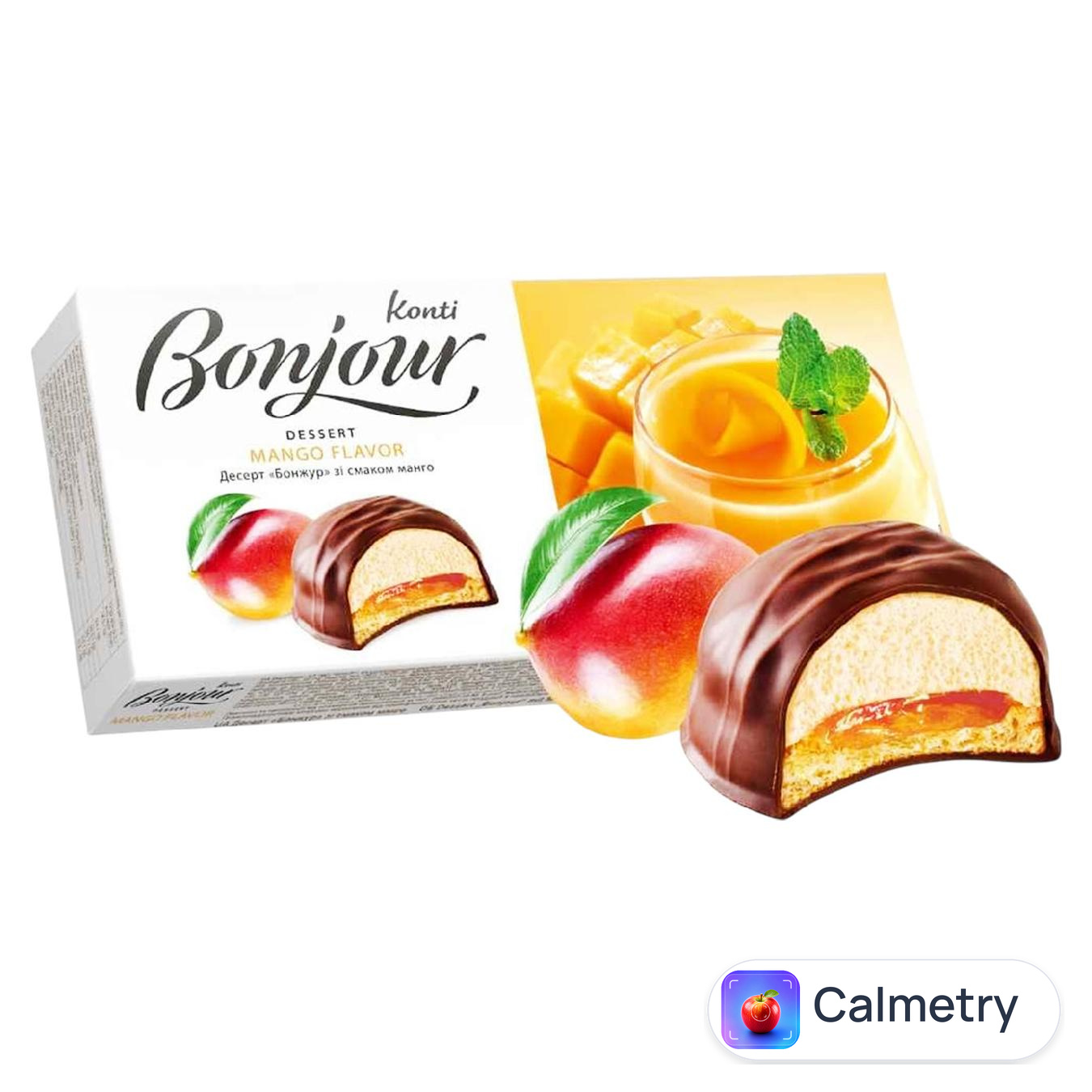 Десерт Konti Bonjour зі смаком манго 232г