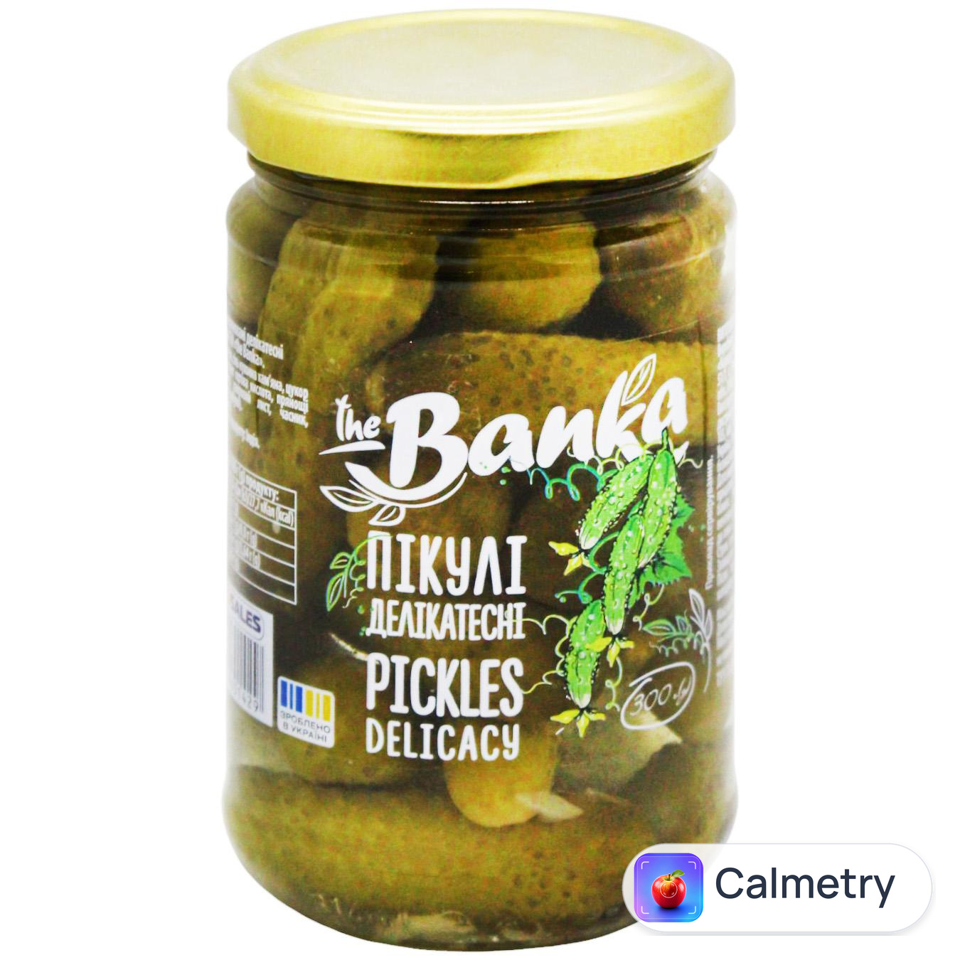 Огірки The Banka пікулі делікатесні 300г — фото продукту
