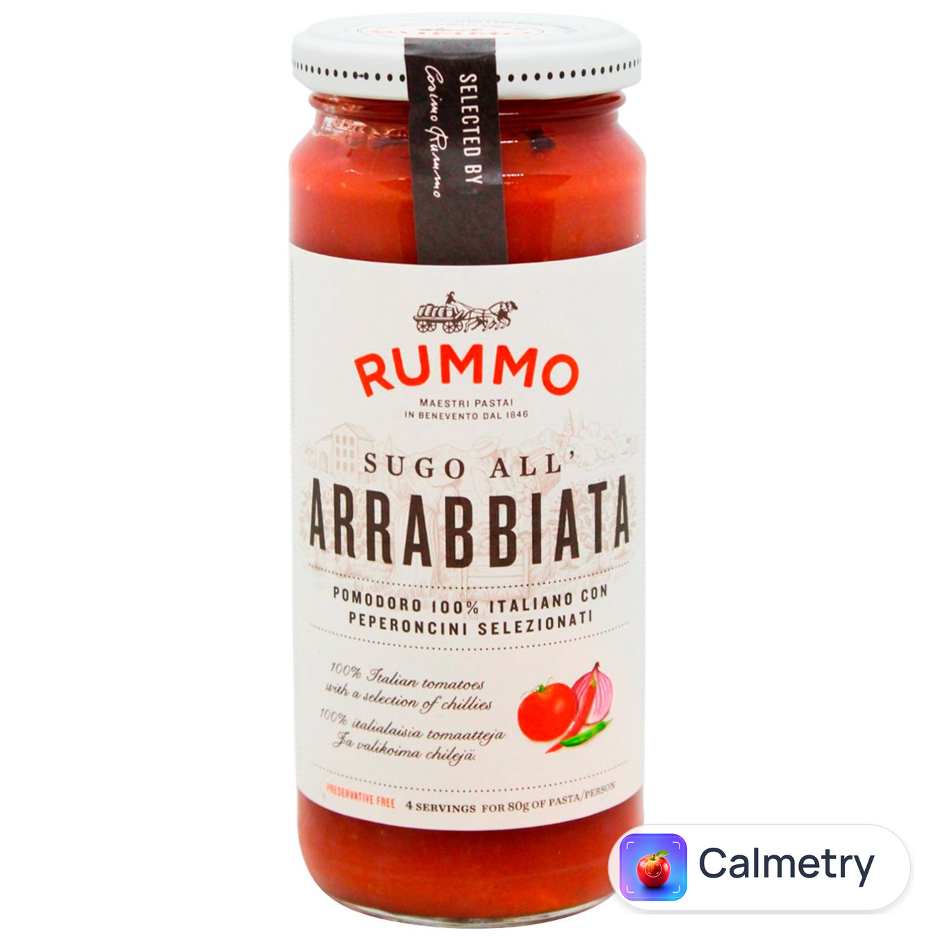 Соус Rummo Аль’араббіата томатний з перцем 340г