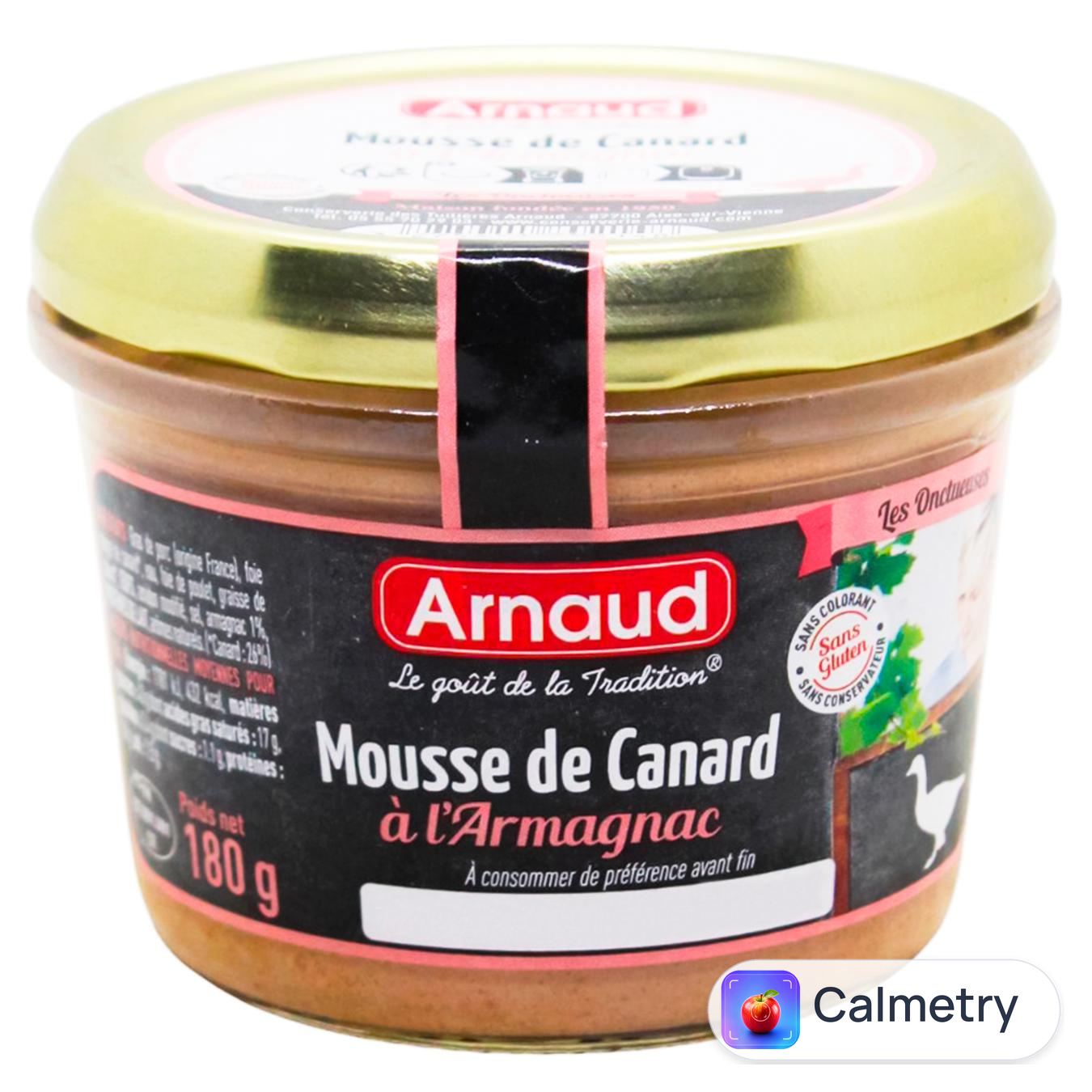Мус Arnaud качиний з арманьяком 180г