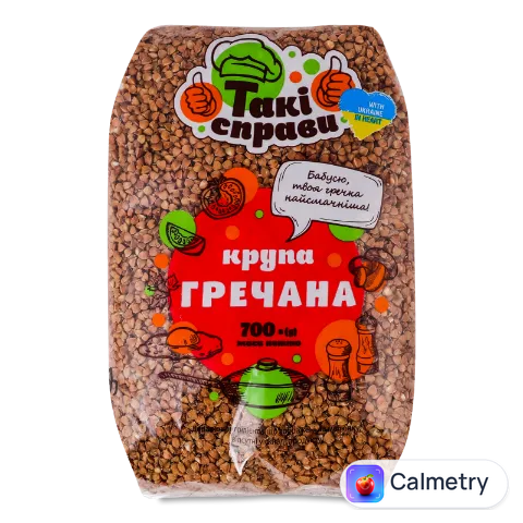 Крупа Такі Справи гречана ядриця швидкорозварювана
