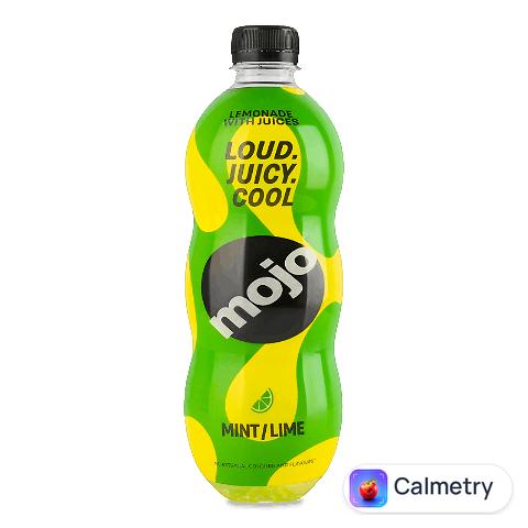 Напій соковмісний Mojo М'ята-лайм безалкогольний сильногазований, 0,5л
