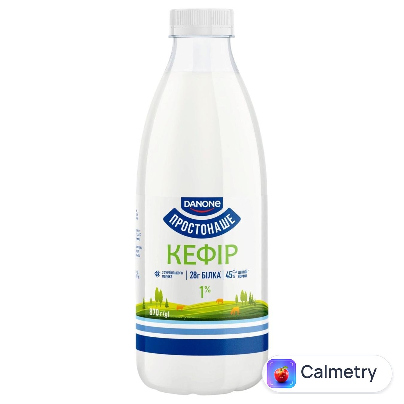 Кефір Простонаше 1% 870г — фото продукту