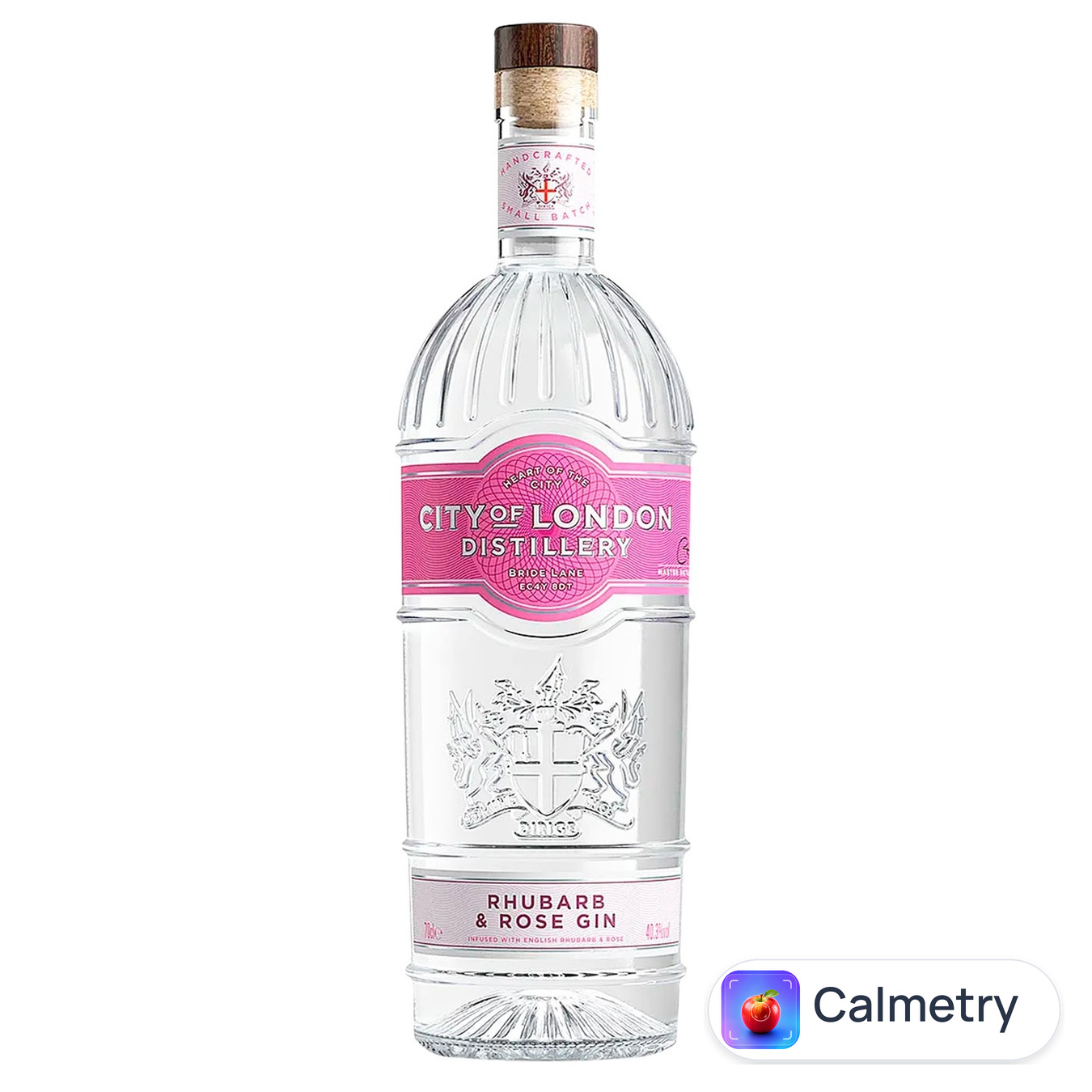 Джин City of London Distillery Rhubarb&Rose 40,3% 0,7л