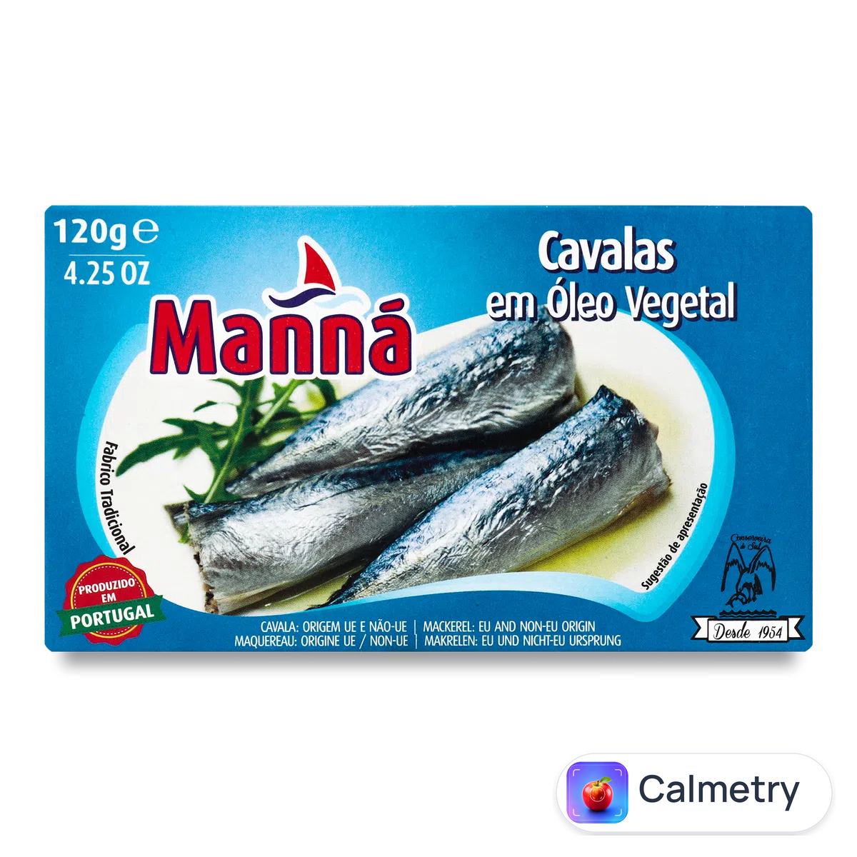 Скумбрія Manna в соняшниковій олії 120г