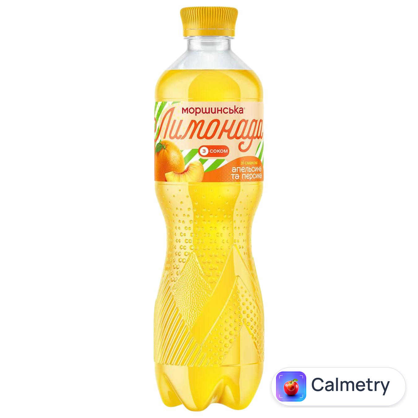 Напій газований Моршинська Лимонада апельсин-персик 0,5л