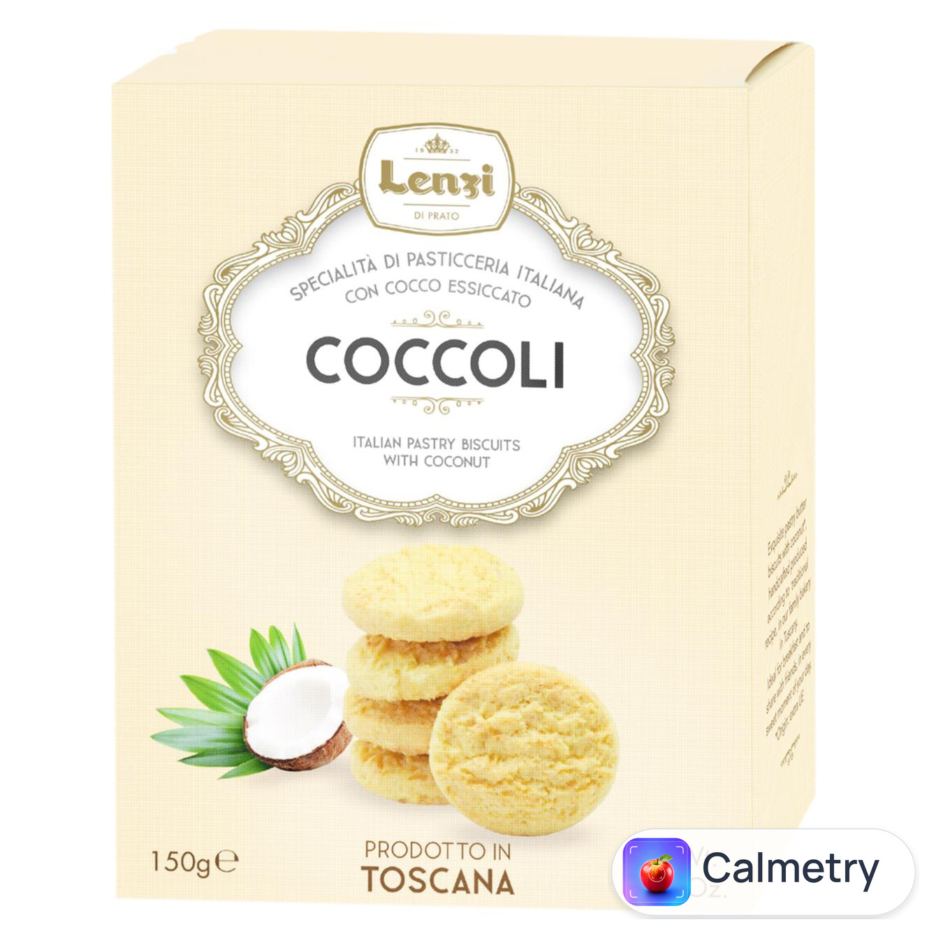 Печиво Lenzi Coccoli з кокосом 150г