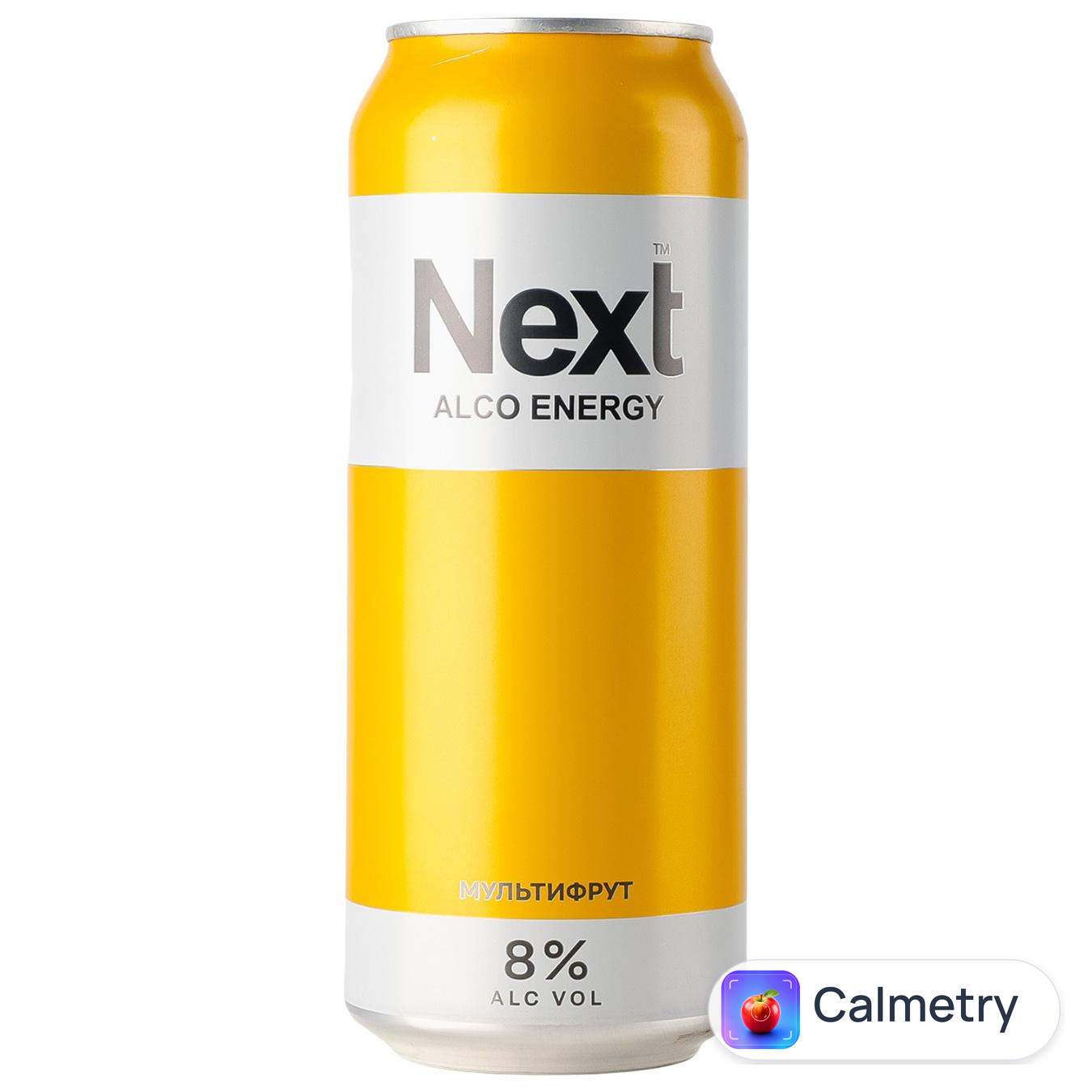 Напій енергетичний Next Мультифрут сильногазований 8% 0,5л — фото продукту