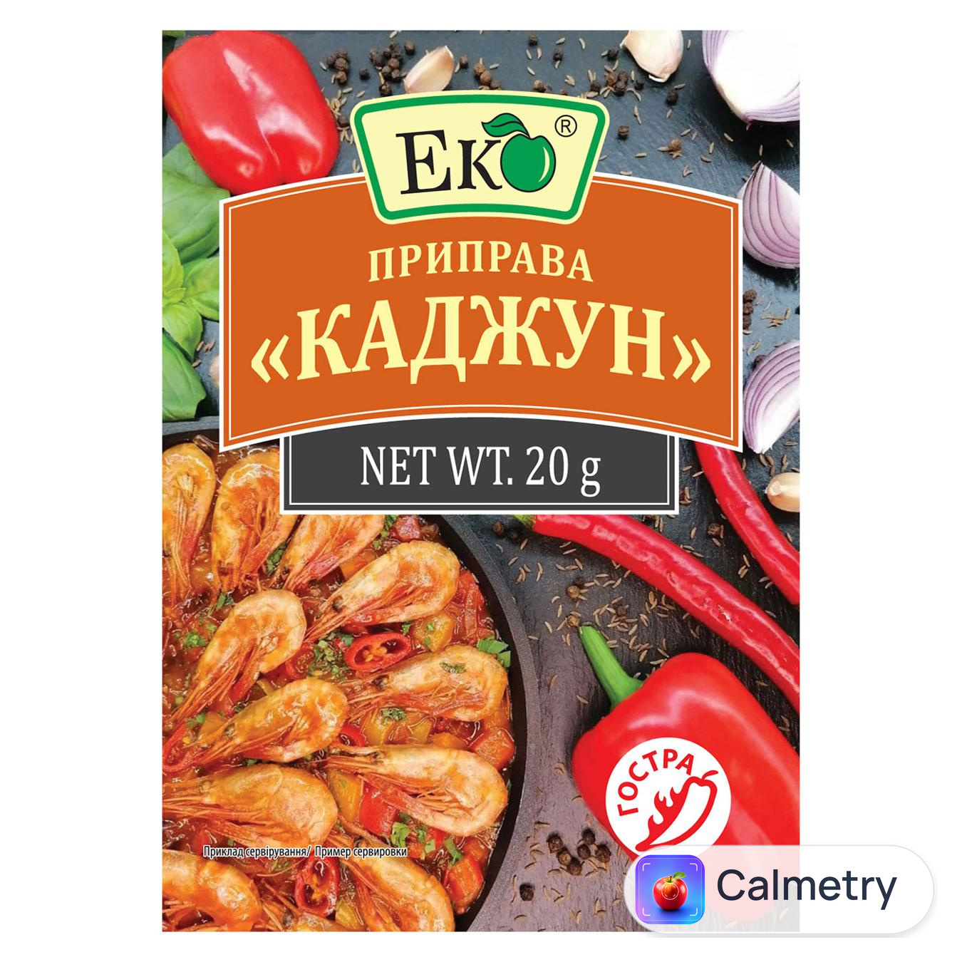 Приправа Еко Каджун 20г