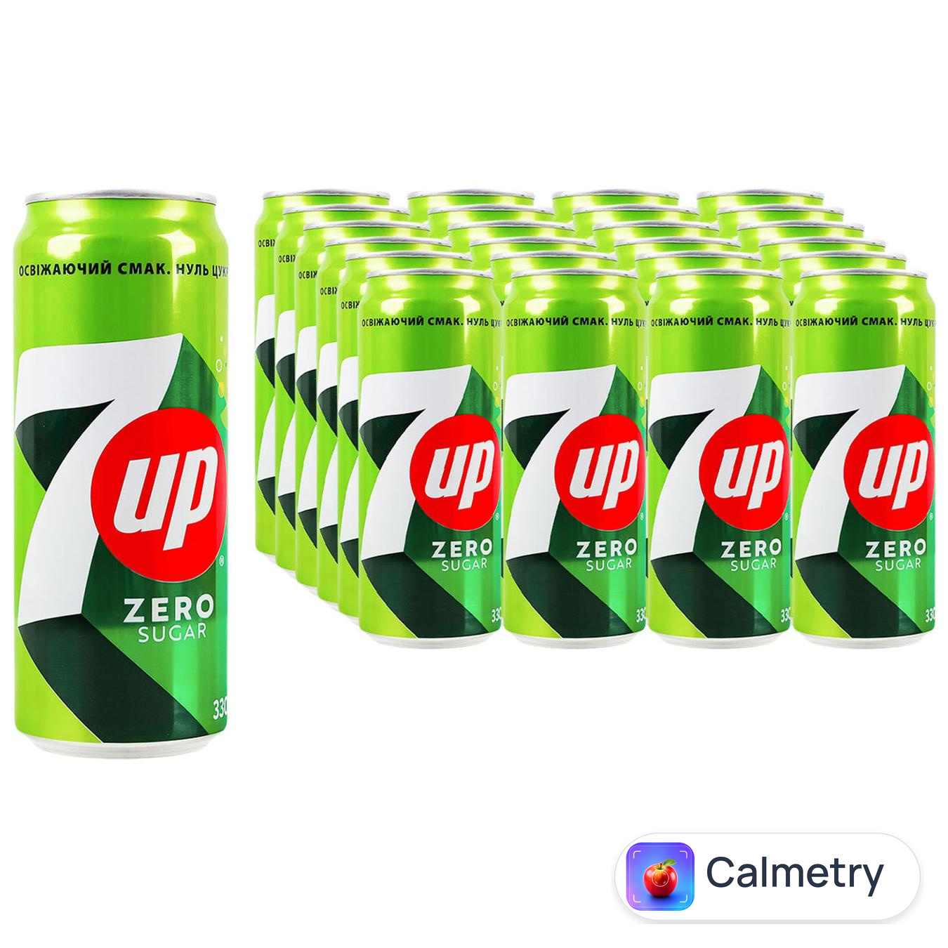 Напій газований 7UP 0,33л 24шт