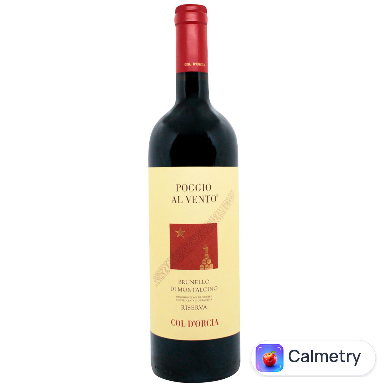 Вино Col d’Orcia Poggio al Vento Brunello di Montalcino Riserva 2012 червоне сухе 14,5% 0,75л