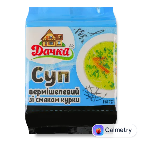 Суп Дачка вермішель з куркою брикет