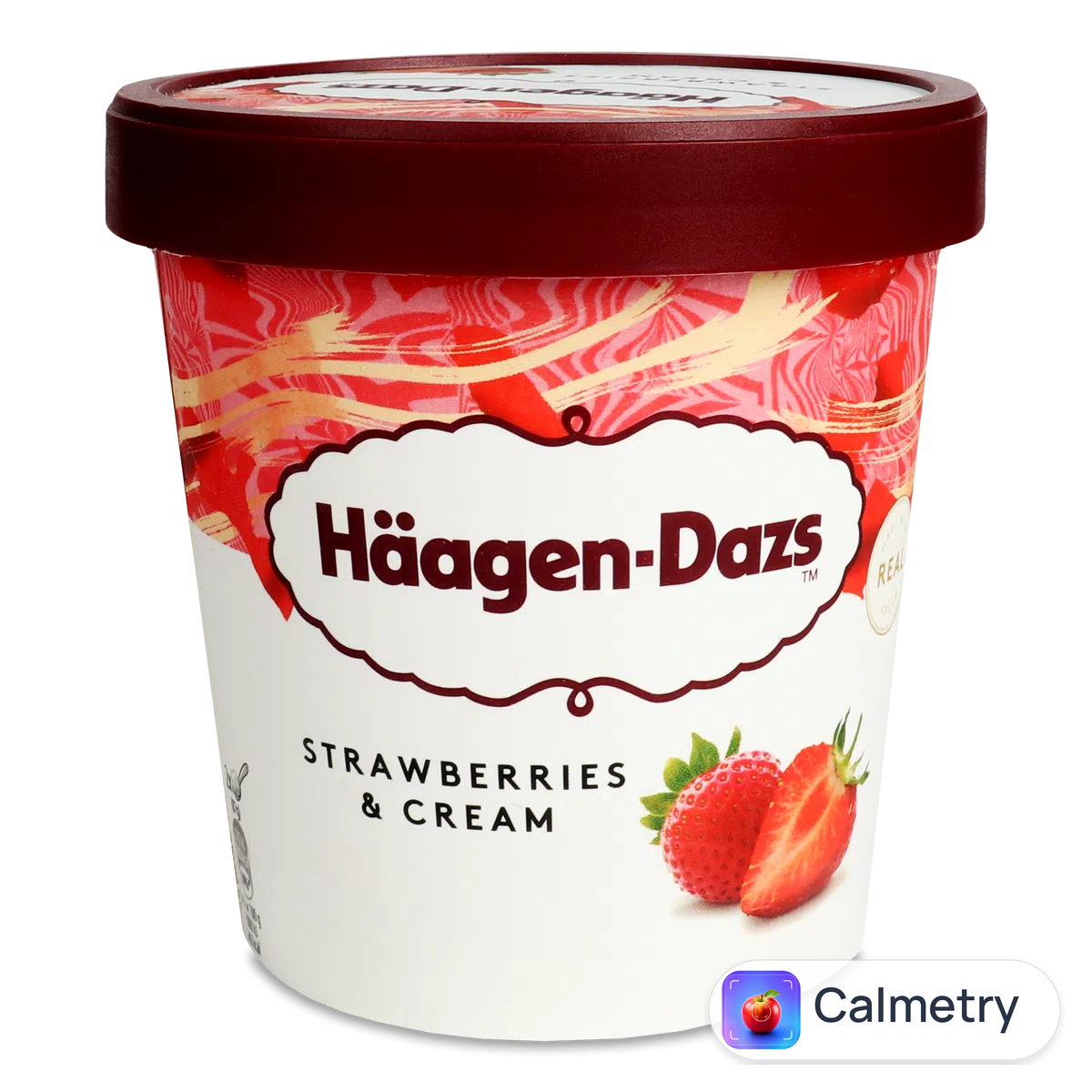 Морозиво Haagen-Dazs полуниця з вершками 400г